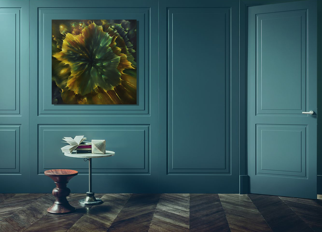 Painting by Marina Venediktova Void interior