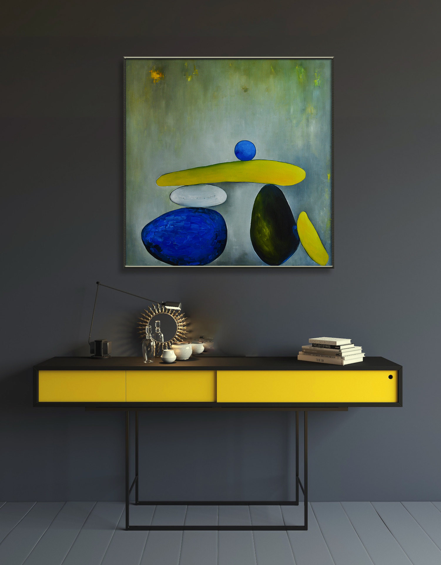 Painting by Marina Venediktova Keep the balance interior