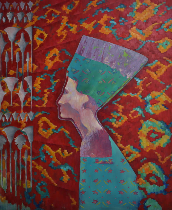 Painting by Marina Venediktova MYTH-XIV. EGYPT