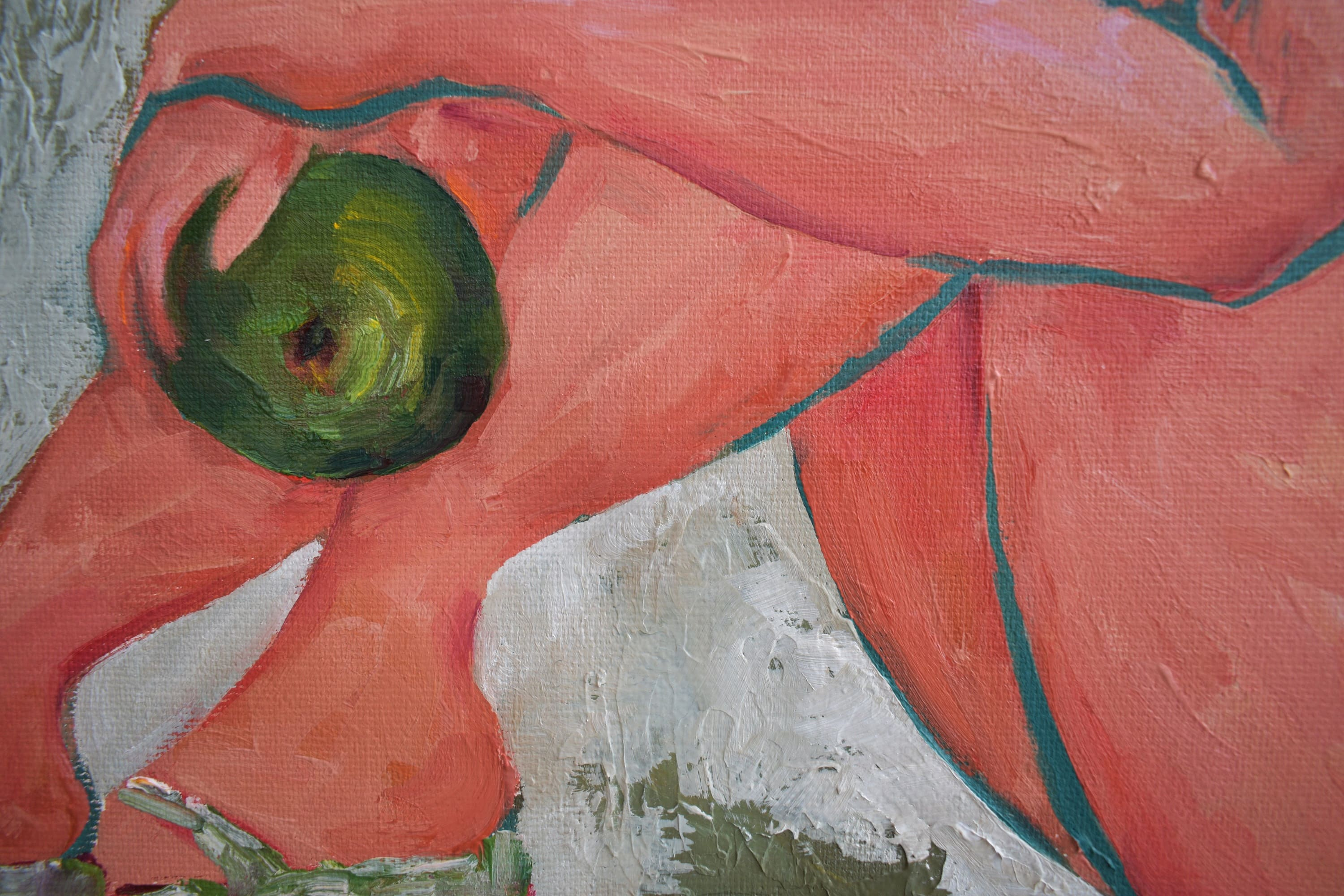 Painting by Marina Venediktova Etude with apples-2 interior