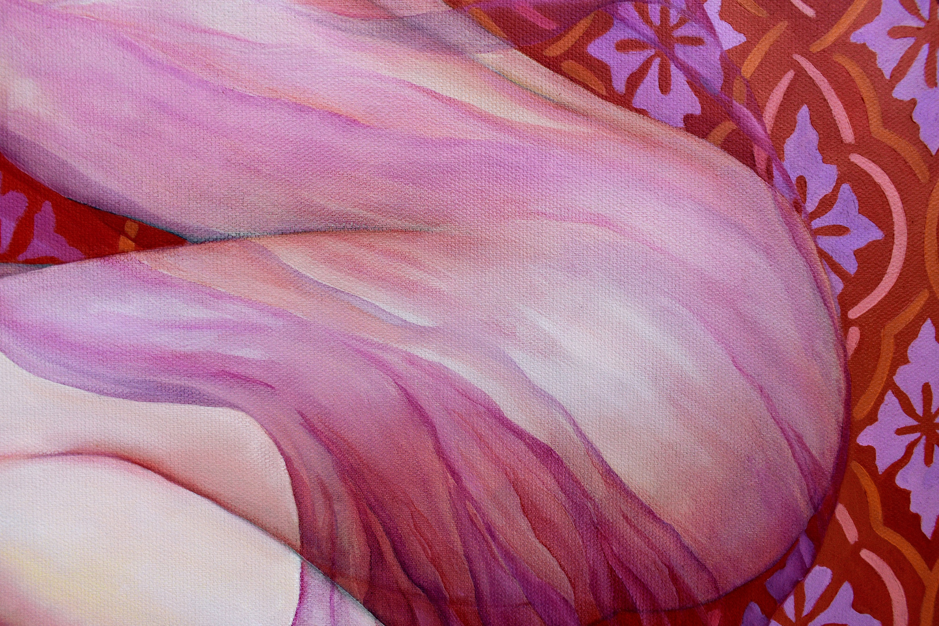 Painting by Marina Venediktova Awakenings detail