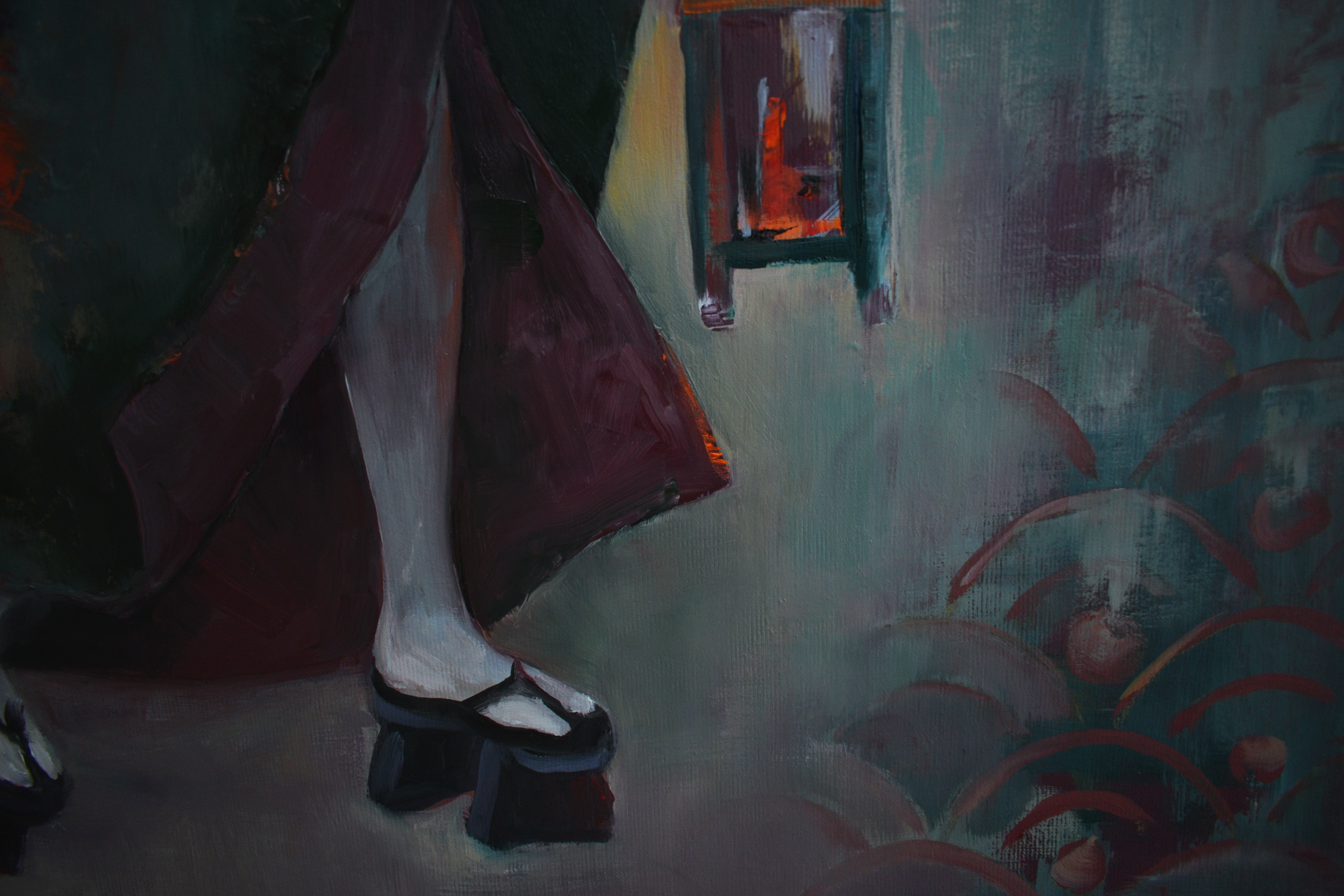 Картина Марины Венедиктовой Несущая свет деталь